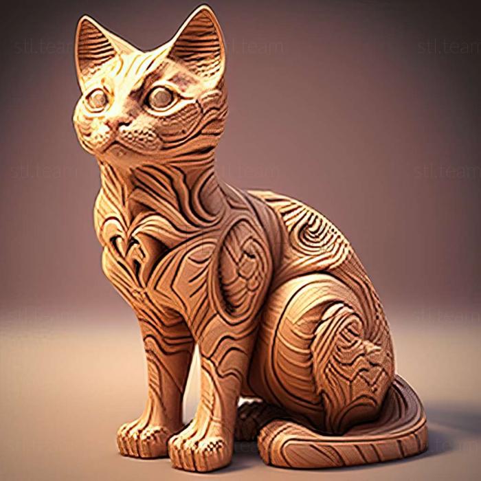 3D model Donskoy cat (STL)